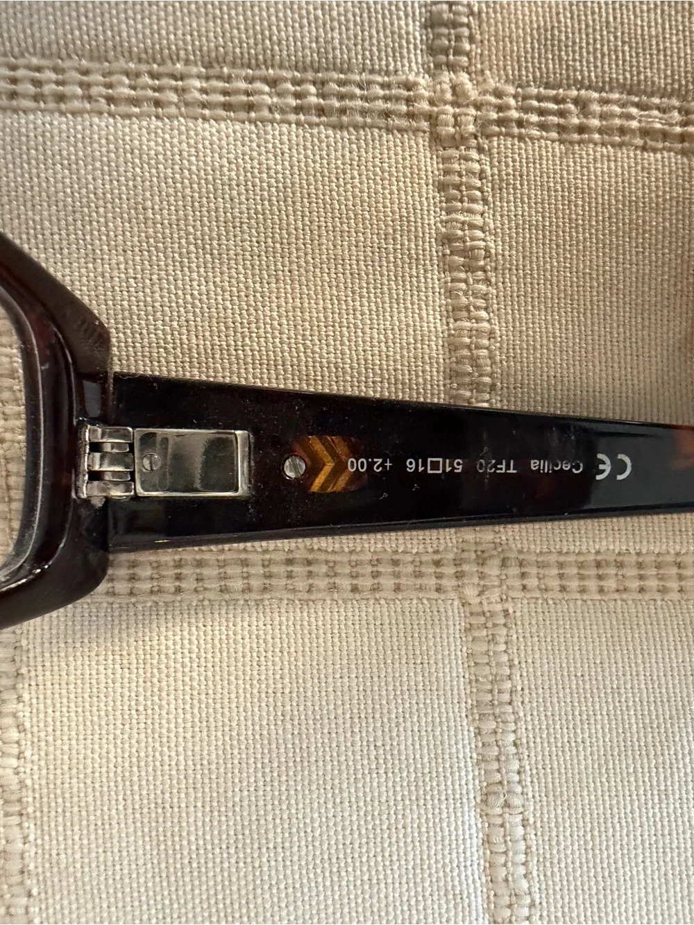 kate spade Black Tortoiseshell Reading Glasses with Amber Accent